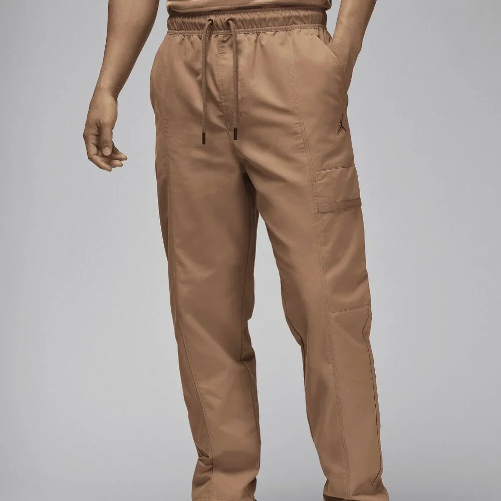 Jordan Essentials Woven Pants Archaeo Brown Pockets Men's size 3XL
